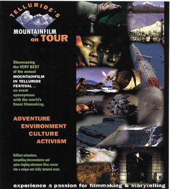 Telluride's Mountainfilm on Tour poster