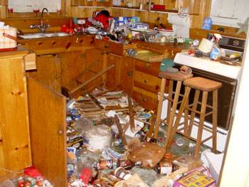 kitchen damage
